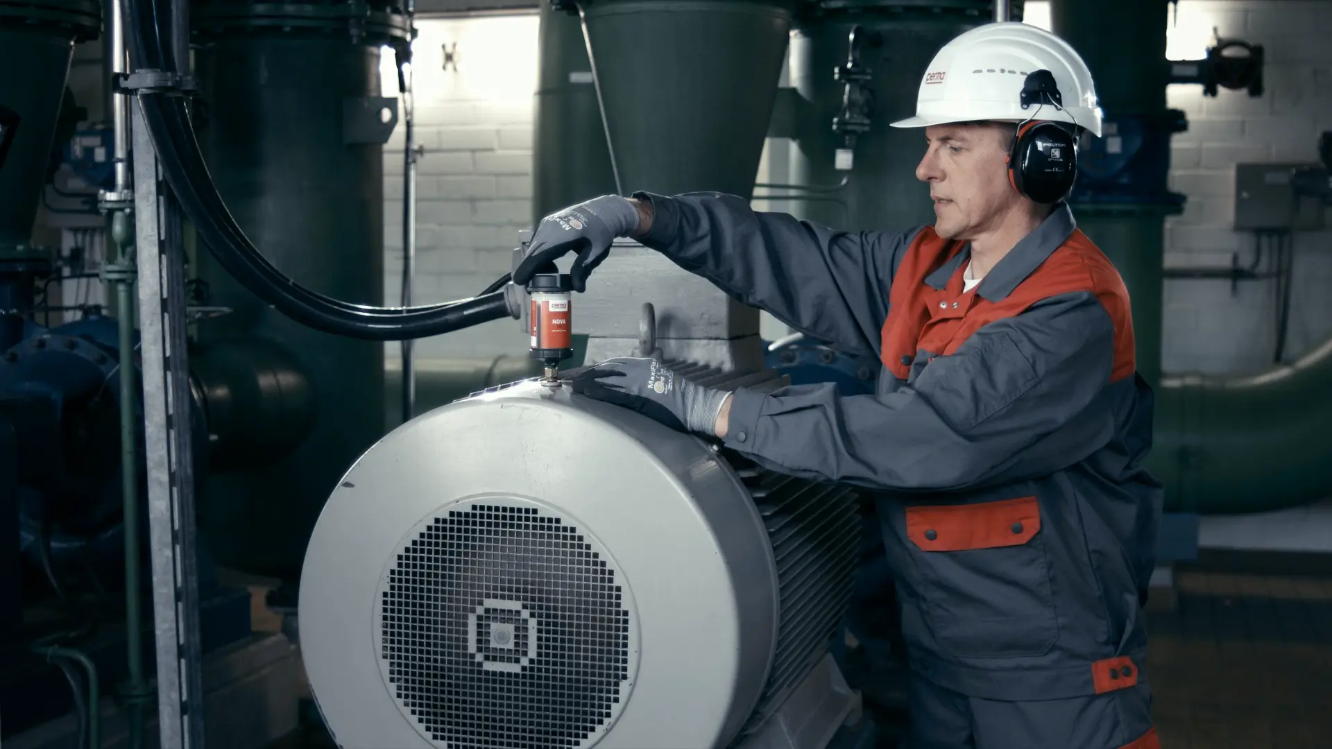 Perma Tek Nokta Yağlama Sistemi montajı